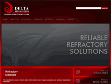 Tablet Screenshot of deltaref.com